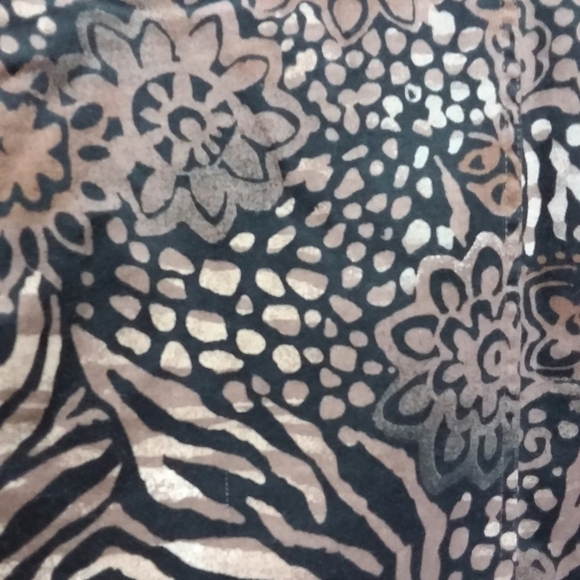Chico's Women's Multi Animal Print Jacket - Picture 4 of 7